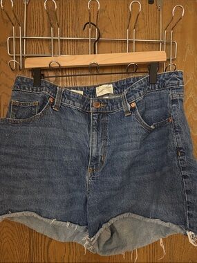 Universal Thread Vintage-Inspired Blue Denim Cutoff Shorts